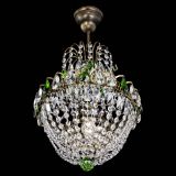 Люстра Астра №1 с подвесом под бронзу Зеленая в Сочи Люстра Астра №1 с подвесом под бронзу Зеленая в Сочи