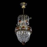 Люстра Астра №1 узкая чайная под бронзу в Сочи