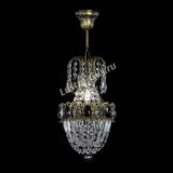 Люстра Астра №1 узкая черная под бронзу в Сочи