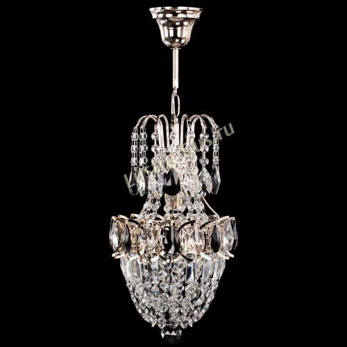 Люстра Астра №1 узкая черная в Сочи Гусь Хрустальный