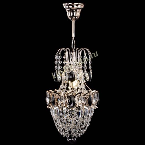 Люстра Астра №1 узкая черная в Сочи Гусь Хрустальный