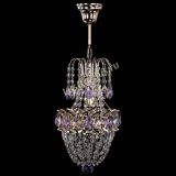 Люстра Астра №1 узкая фиолетовая в Сочи Люстра Астра №1 узкая фиолетовая в Сочи