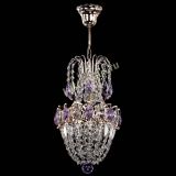 Люстра Астра №1 узкая фиолетовая в Сочи Люстра Астра №1 узкая фиолетовая в Сочи