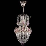 Люстра Астра №1 узкая розовая в Сочи