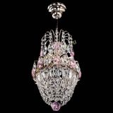 Люстра Астра №1 узкая розовая в Сочи