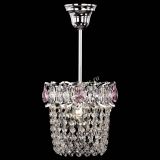 Люстра Астра ажур №1 розовая в Сочи