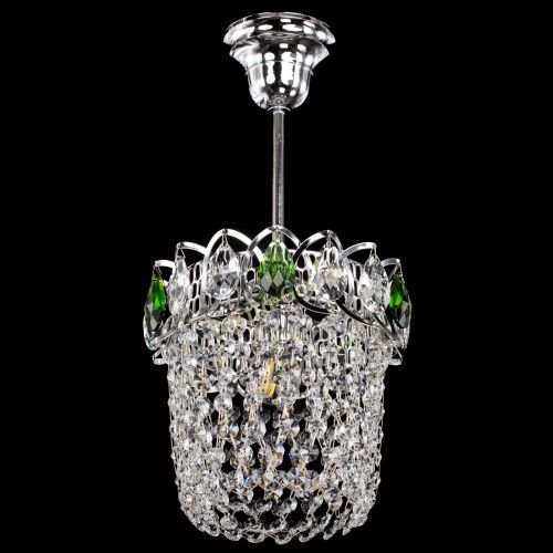 Люстра Астра ажур №1 зеленая в Сочи Гусь Хрустальный