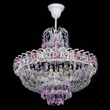 Люстра Астра Белая с подвесом розовая в Сочи