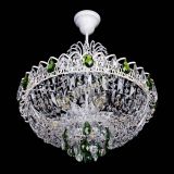 Люстра Астра Белая с подвесом зеленая в Сочи