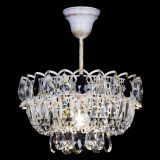 Люстра Астра Бутон №1 Черная - белая с подвесом в Сочи