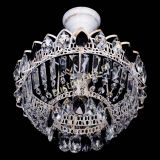 Люстра Астра Бутон №1 Черная - белая с подвесом в Сочи