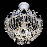 Люстра Астра Бутон №1 Черная - белая с подвесом в Сочи