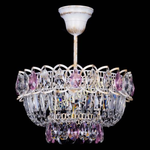 Люстра Астра Бутон №1 Розовая - белая с подвесом в Сочи Люстра Астра Бутон №1 Розовая - белая с подвесом в Сочи