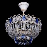 Люстра Астра Бутон №1 Синяя - белая с подвесом в Сочи