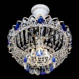 Люстра Астра Бутон №1 Синяя - белая с подвесом в Сочи