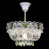 Люстра Астра Бутон №1 Зеленая - белая с подвесом  в Сочи