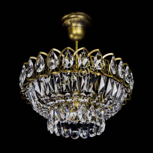 Люстра Астра Бутон №1 с подвесом под бронзу в Сочи Гусь Хрустальный