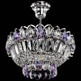 Люстра Астра Бутон №1 с подвесом Фиолетовая в Сочи