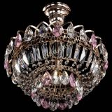 Люстра Астра Бутон №1 с подвесом Розовая в Сочи