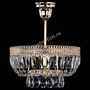  Люстра Астра Флоренция №1 мини фиолетовая