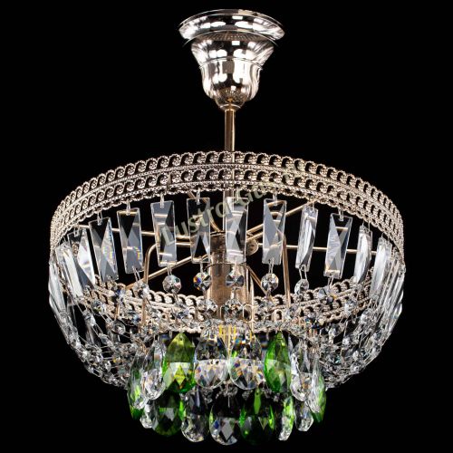 Люстра Астра Флоренция №1 мини зеленая в Сочи Гусь Хрустальный