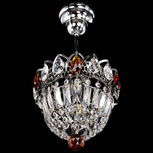 Люстра Астра Купол №1 с подвесом Чайная в Сочи Гусь Хрустальный