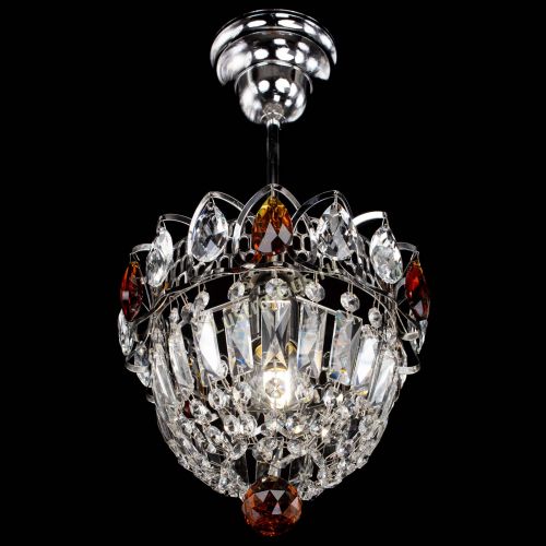 Люстра Астра Купол №1 с подвесом Чайная в Сочи Гусь Хрустальный