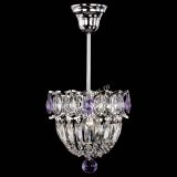 Люстра Астра Купол №1 с подвесом Фиолетовая в Сочи