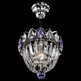 Люстра Астра Купол №1 с подвесом Фиолетовая в Сочи
