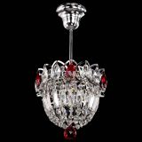 Люстра Астра Купол №1 с подвесом Красная в Сочи Люстра Астра Купол №1 с подвесом Красная в Сочи