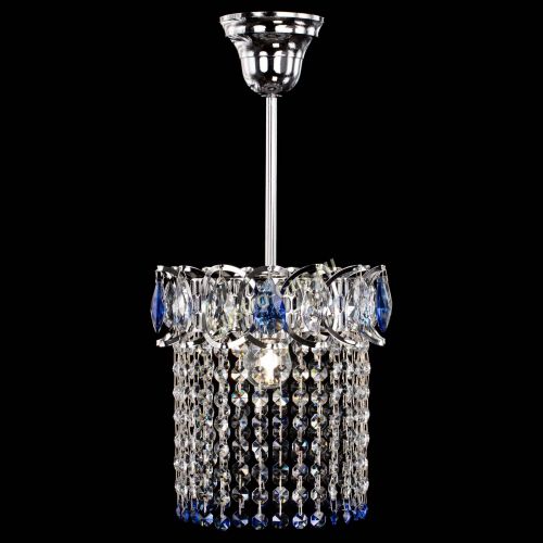 Люстра Астра оптикон №1 синяя в Сочи Гусь Хрустальный