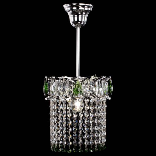 Люстра Астра оптикон №1 зеленая в Сочи Гусь Хрустальный