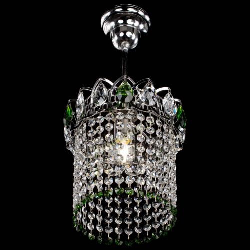 Люстра Астра оптикон №1 зеленая в Сочи Гусь Хрустальный