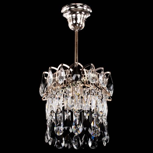 Люстра Астра пластинка №1 черная в Сочи Гусь Хрустальный