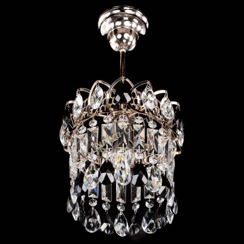 Люстра Астра пластинка №1 черная в Сочи Гусь Хрустальный