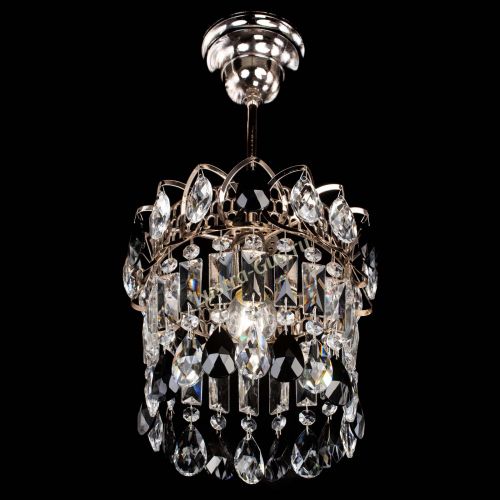 Люстра Астра пластинка №1 черная в Сочи Гусь Хрустальный