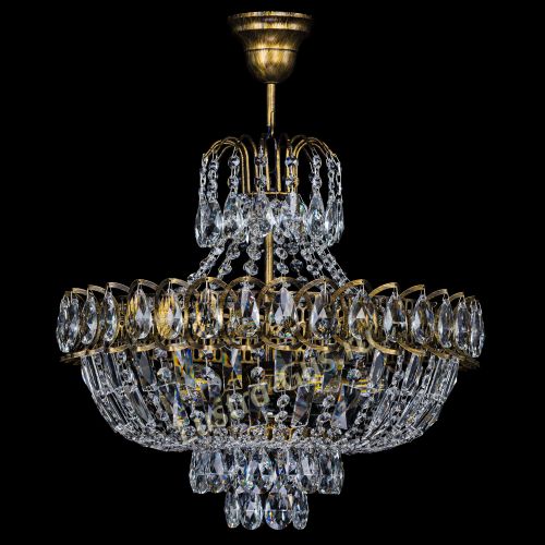 Люстра Астра с подвесом под бронзу в Сочи Гусь Хрустальный