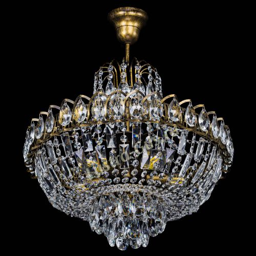 Люстра Астра с подвесом под бронзу в Сочи Гусь Хрустальный