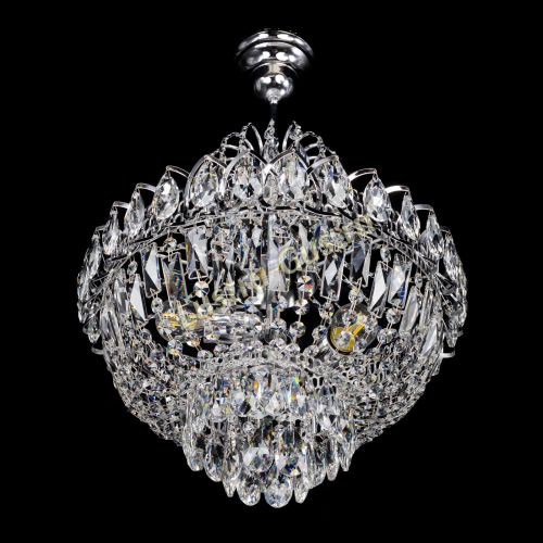 Люстра Астра 3 лампы с подвесом в Сочи Гусь Хрустальный