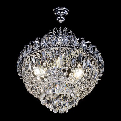 Люстра Астра 3 лампы с подвесом в Сочи Гусь Хрустальный