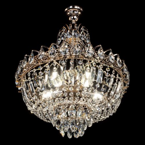 Люстра Астра с подвесом в Сочи Гусь Хрустальный