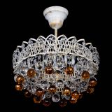 Люстра Астра шар №1 Чайная белая в Сочи