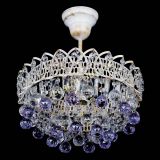 Люстра Астра шар №1 Фиолетовая белая в Сочи