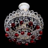 Люстра Астра шар №1 Красная белая в Сочи