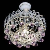 Люстра Астра шар №1 Розовая белая в Сочи