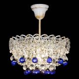 Люстра Астра шар №1 Синяя белая в Сочи Люстра Астра шар №1 Синяя белая в Сочи