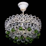 Люстра Астра шар №1 Зеленая белая в Сочи