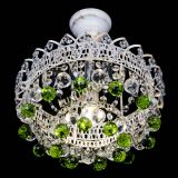 Люстра Астра шар №1 Зеленая белая в Сочи