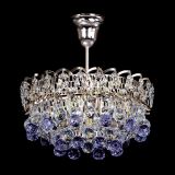 Люстра Астра шар фиолетовая 1 лампа в Сочи