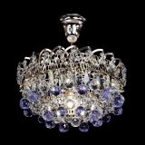 Люстра Астра шар фиолетовая 1 лампа в Сочи